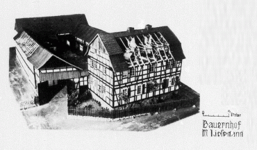 Stammhaus der Liesegangs in R�digsdorf (meine Vorfahren)