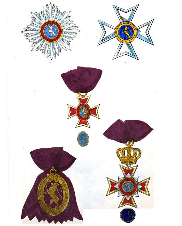 Bücher des Ritterordens und anderer Verdienstorden und Ehrenzeichen