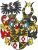 Wappen der Familie Dr. jur. Reinhard von Hymmen 1661-1722
