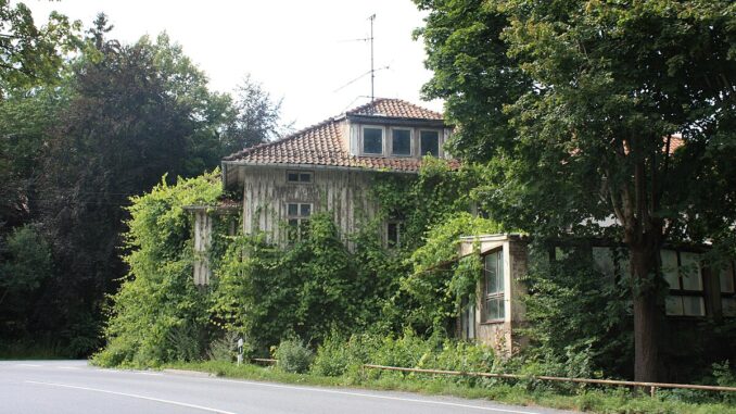 Gasthof Netzkater ca. 2011 bevor er abgetragen wurde