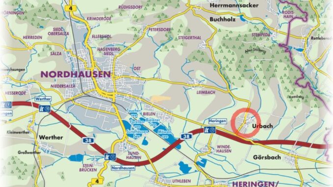 Nordhausen Map